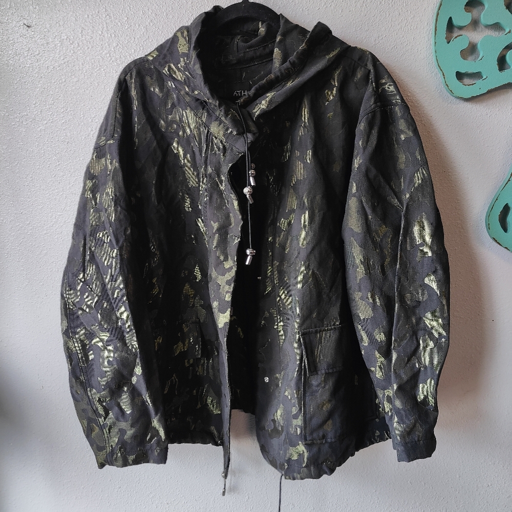 Woman's 6TH & LANE Brand New hooded jacket soE 22/24